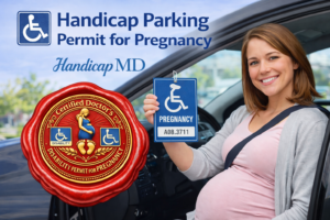 Handicap parking permit for pregnancy: HandicapMD launches national guide on disabled placards for pregnant women